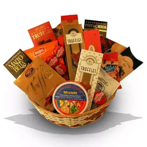 "Charming Whispers | Gift Basket Aussie Blooms"