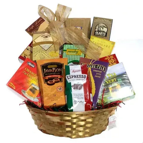 "Cheerful Burst | Gift Basket Aussie Blooms"