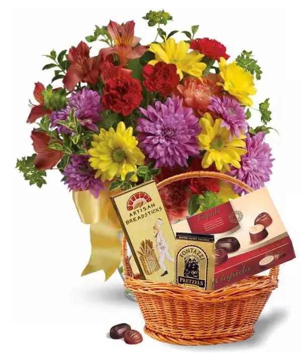 "Graceful Sanctuary | Gift Basket Aussie Blooms"