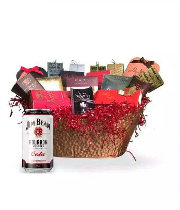 "Rosy Petal | Gift Basket Aussie Blooms"