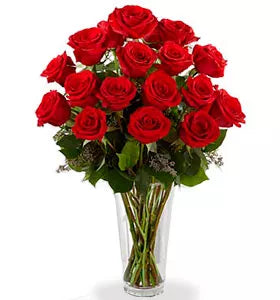 18 Long Stemmed Red Roses