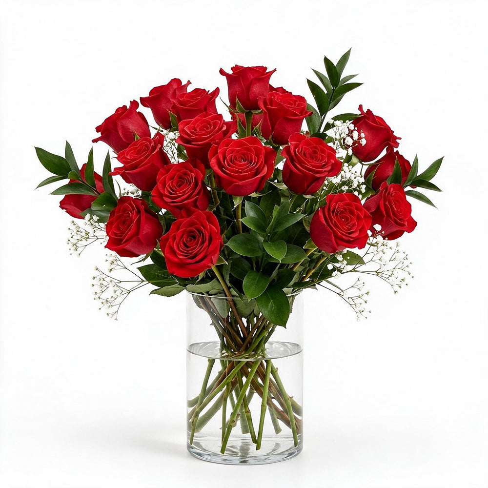 Long Stemmed Red Roses