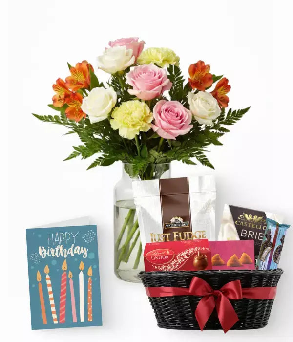 Flower with Hamper