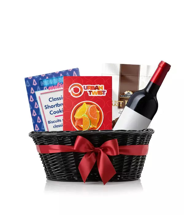 Deluxe Wine Basket