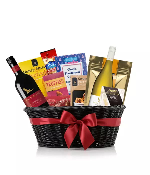 Deluxe Wine Lovers Basket