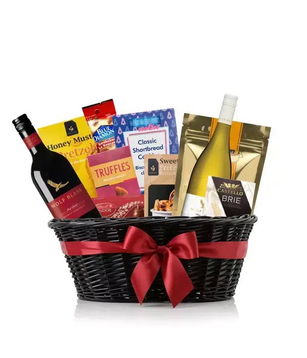 Deluxe Wine Lovers Basket