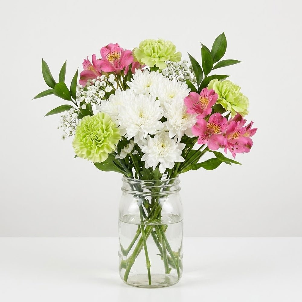 Pick-Me-Up Bouquet in Mason Jar