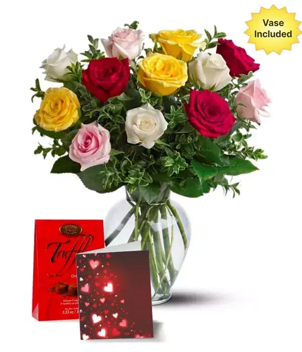 Valentine Roses - Dozen - Aussie Blooms