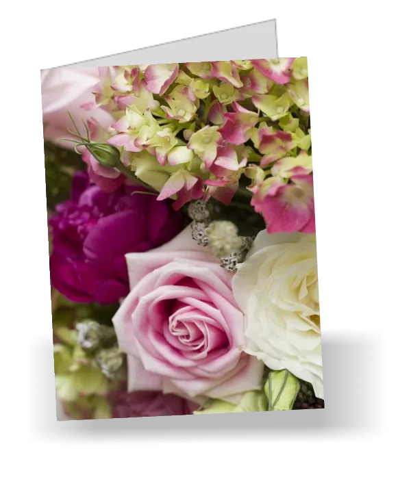"Greeting Card | Elegant Floral Add-On Aussie Blooms"