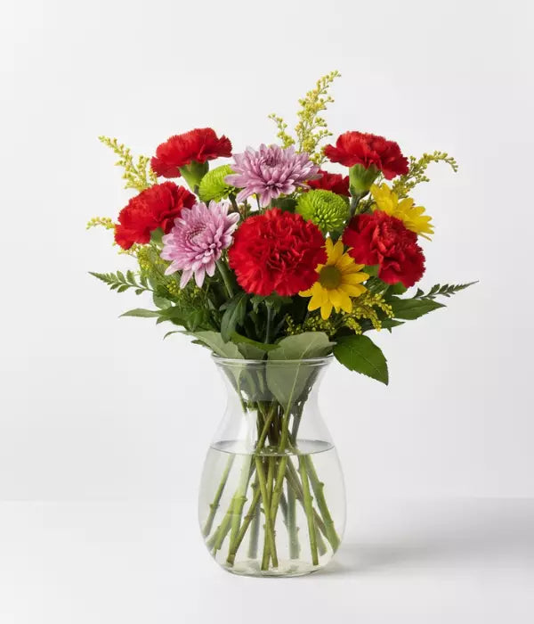 Hooray Bouquet in Mason Jar