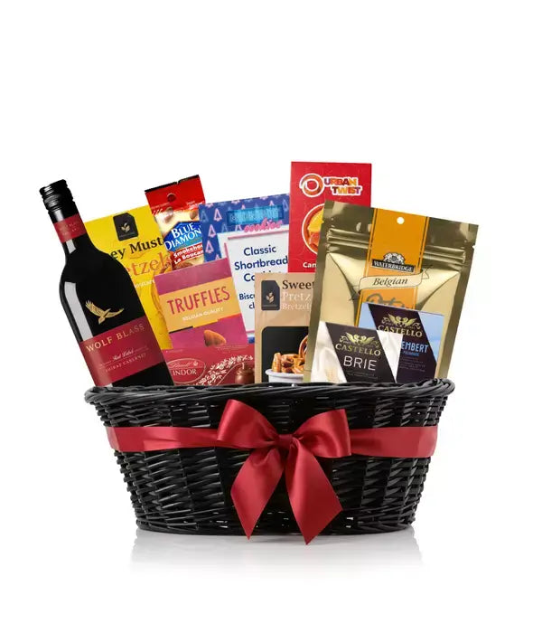 Premium Red Wine Basket
